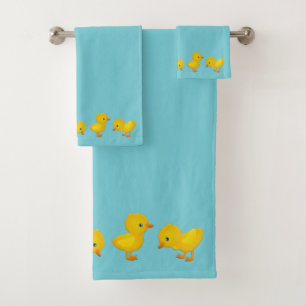 Lucky Duckies Bath Towel Set