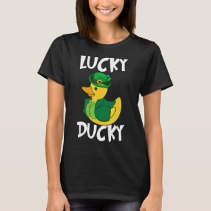 Lucky Ducky Duck St Patricks Day T-Shirt