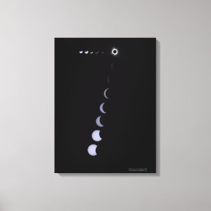 Lucky Eclipse Canvas Print