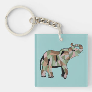 Lucky Elephant Keychain