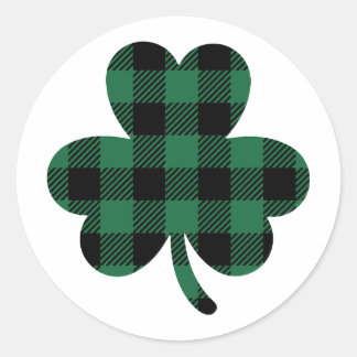 Lucky – Embrace the Luck of the Irish Classic Round Sticker
