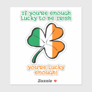 Lucky enough to be Irish