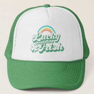 Lucky Enough to be Irish Trucker Hat