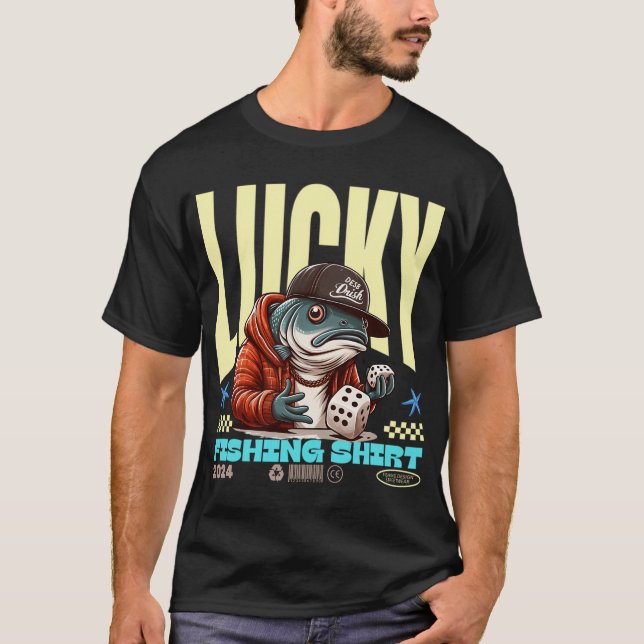 Lucky fishing shirt (Front)