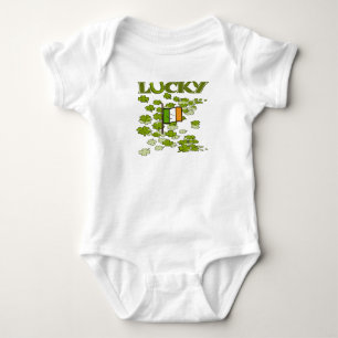 Lucky Flag Baby Bodysuit