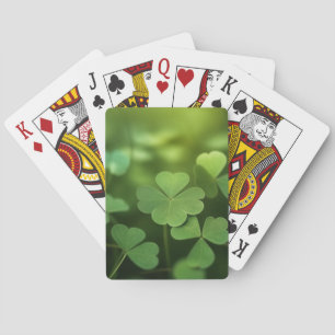 Lucky Four Leaf Clover Playing Cards