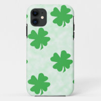 Lucky four leaf clovers