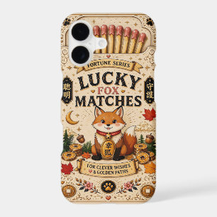 Lucky Fox Matches Phone Case   Matchbox Case