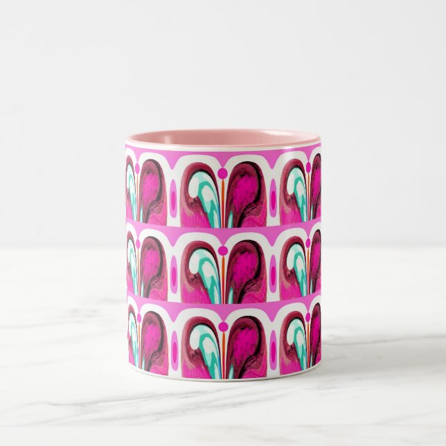 Lucky futures Two-Tone coffee mug (Center)