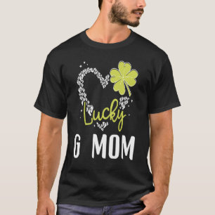 Lucky G Mom St Patricks Day womens T-Shirt