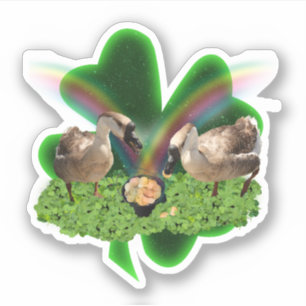 Lucky Geese St. Patrick's Day