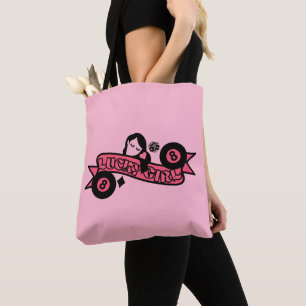 Lucky Girl 8 Ball Fortune Tote Bag