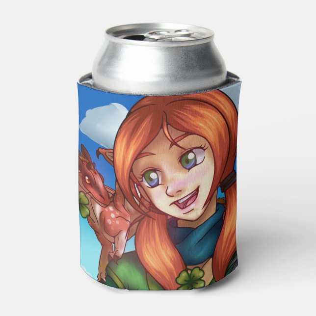 Lucky Girl  Can Cooler (Can Front)