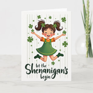 Lucky Girl Celebration Card
