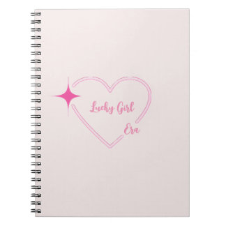 Lucky Girl Era Carnet rose