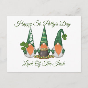 Lucky Gnomes Postcard