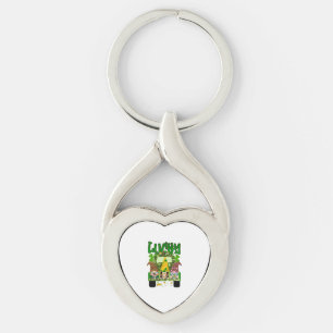Lucky Gnomes St. Patrick's Day   Keychain