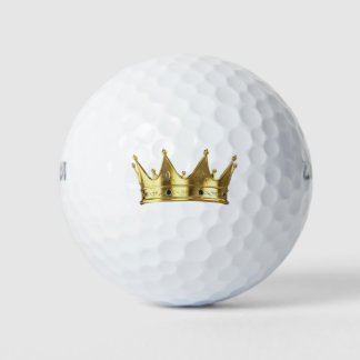 Lucky gold crown golf balls
