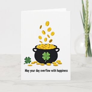 Lucky Golden Overflow Card