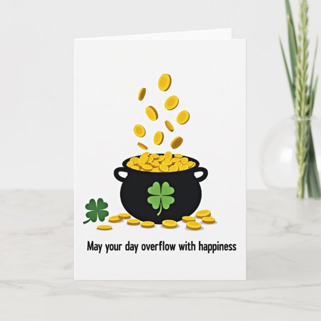 Lucky Golden Overflow Card (Front)