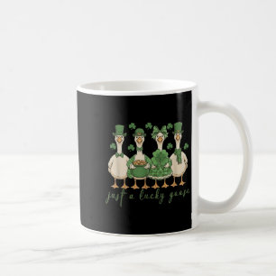 Lucky Goose Patricks Day 2026 Funny Gift Tee Men, Coffee Mug