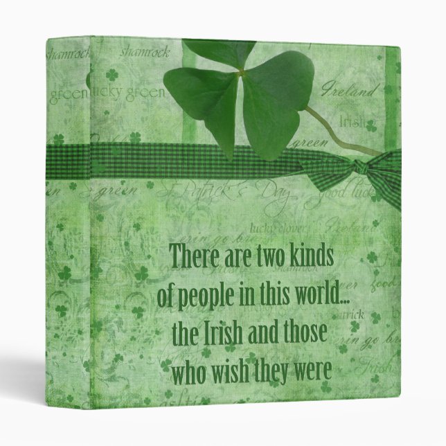 Lucky Green Binder (Front/Spine)