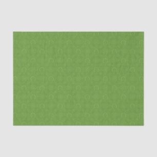 Lucky Green Icons Pattern Tissue Paper