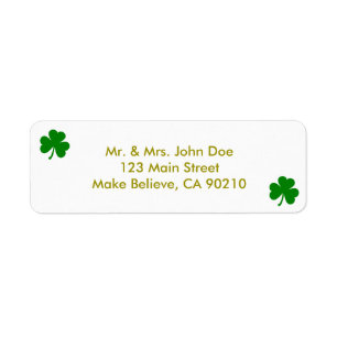 Lucky Green St Patrick's Day Irish Shamrock