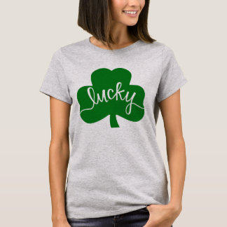 Lucky Green T-Shirt Shamrock Tee