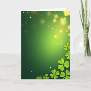 Lucky Greens Spring Time Card