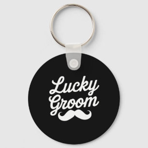 Lucky Groom St. Patrick's Day For Couple Husband Keychain