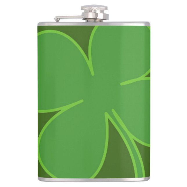 Lucky Hip Flask (Front)