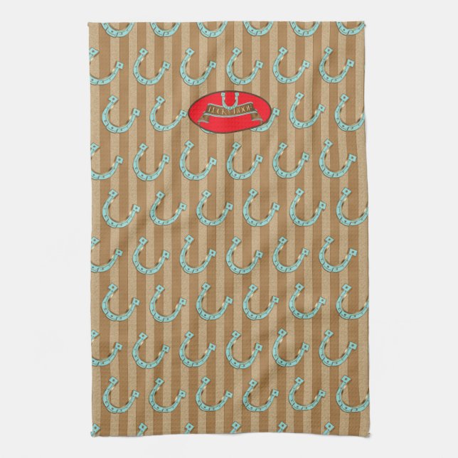 Lucky Hoof - Kitchen Towel (Vertical)