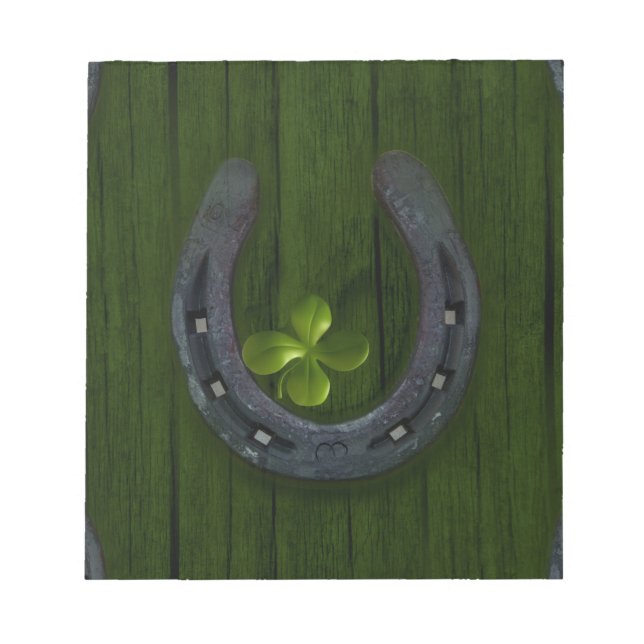 lucky horeshoe notepad (Front)