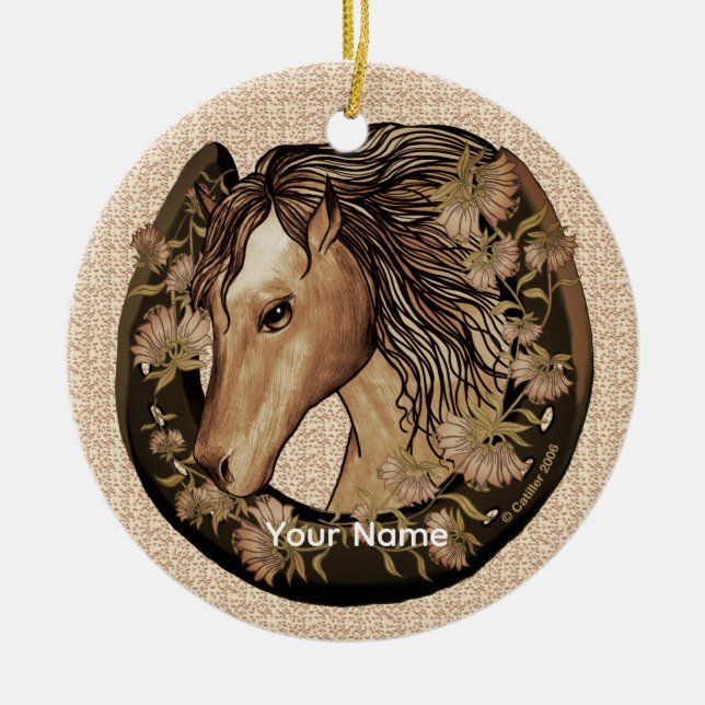 Lucky Horse  ornament (Front)