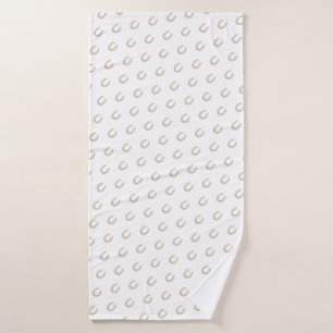 Lucky Horse Shoe Bath Towel