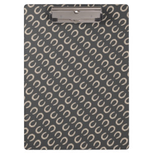Lucky Horse Shoe Clipboard