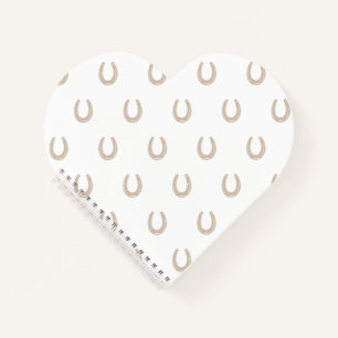 Lucky Horse Shoe Notebook