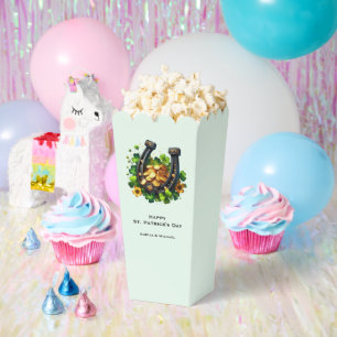 Lucky Horseshoe and Gold Coins St. Patrick's Day Favor Box