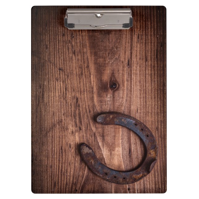 Lucky horseshoe clipboard (Front)