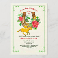 Lucky Horseshoe Invitation