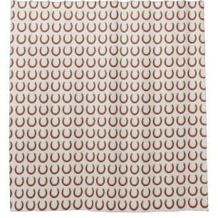 Lucky Horseshoe Shower Curtain