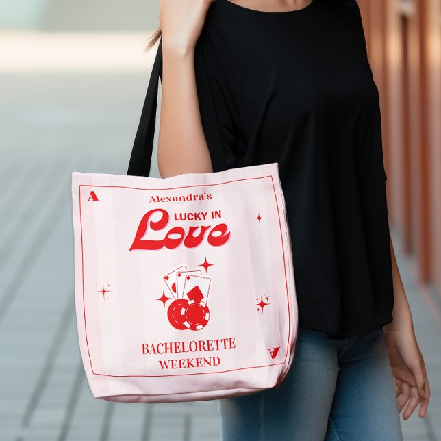 Lucky In Love Bachelorette Weekend Tote Bag (Creator Uploaded)