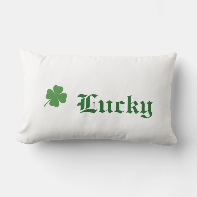 Lucky in Love Coussin irlandais 1 (Recto)