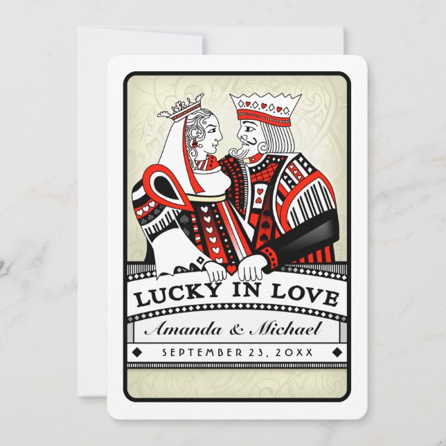 Lucky in Love - Ensemble avec - Faire-part de mari (Devant)