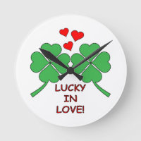 Lucky In Love Hearts Clover