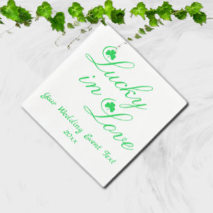 Lucky In Love Napkin