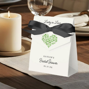 Lucky In Love St. Patrick's Day Bridal Shower Favor Box