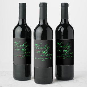 Lucky In Love Wine Label
