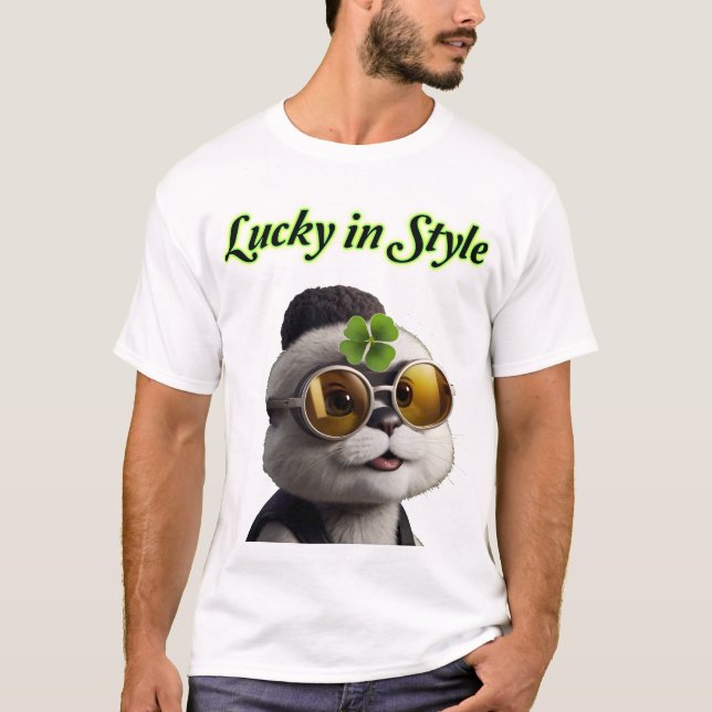 Lucky in style T-Shirt (Front)